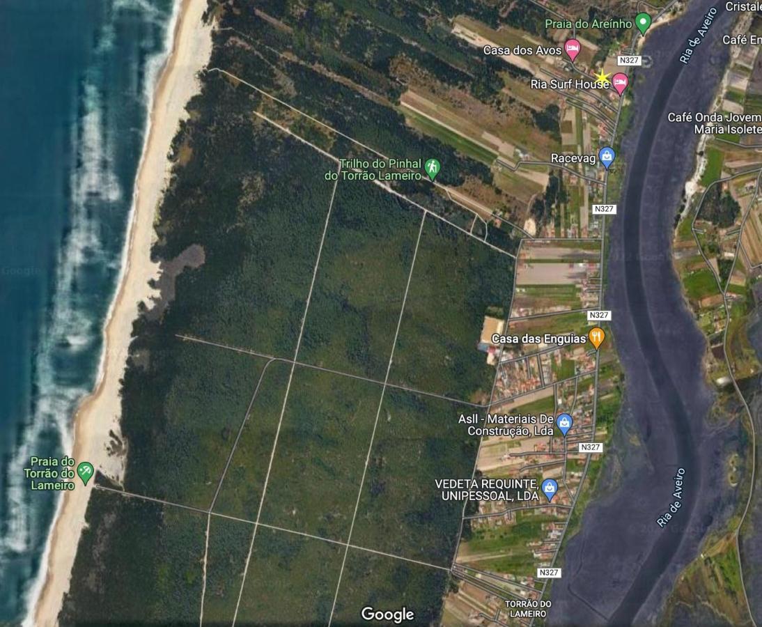 Moradia Proxima Da Praia Do Areinho, Na Ria, E Praia Dos Marretas Ovar Exteriör bild